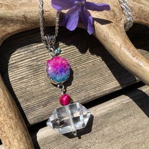 ⭐️SALE! NEW! Quartz/ solar quartz pendant